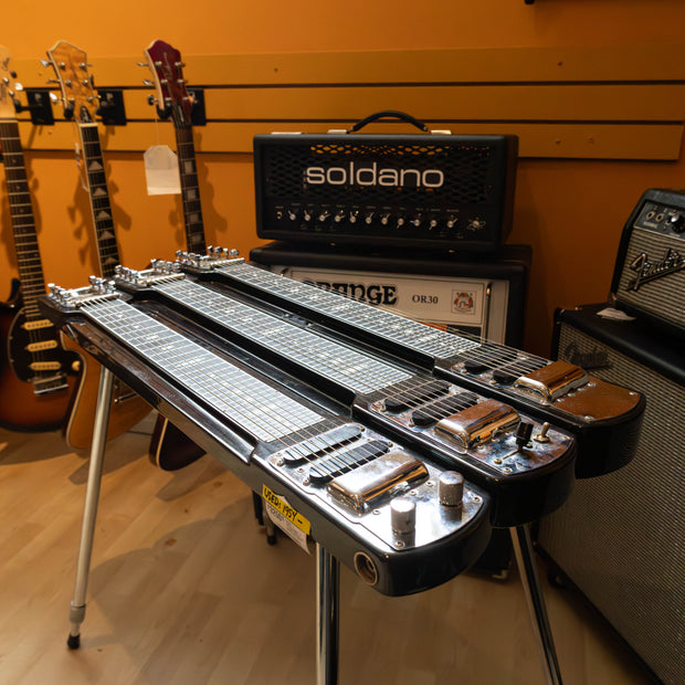 Fender - "Stringmaster-T "Triple 8 String Lap Steel Guitar ( Very Rare Black ) 1954 - w/HD Case - USED