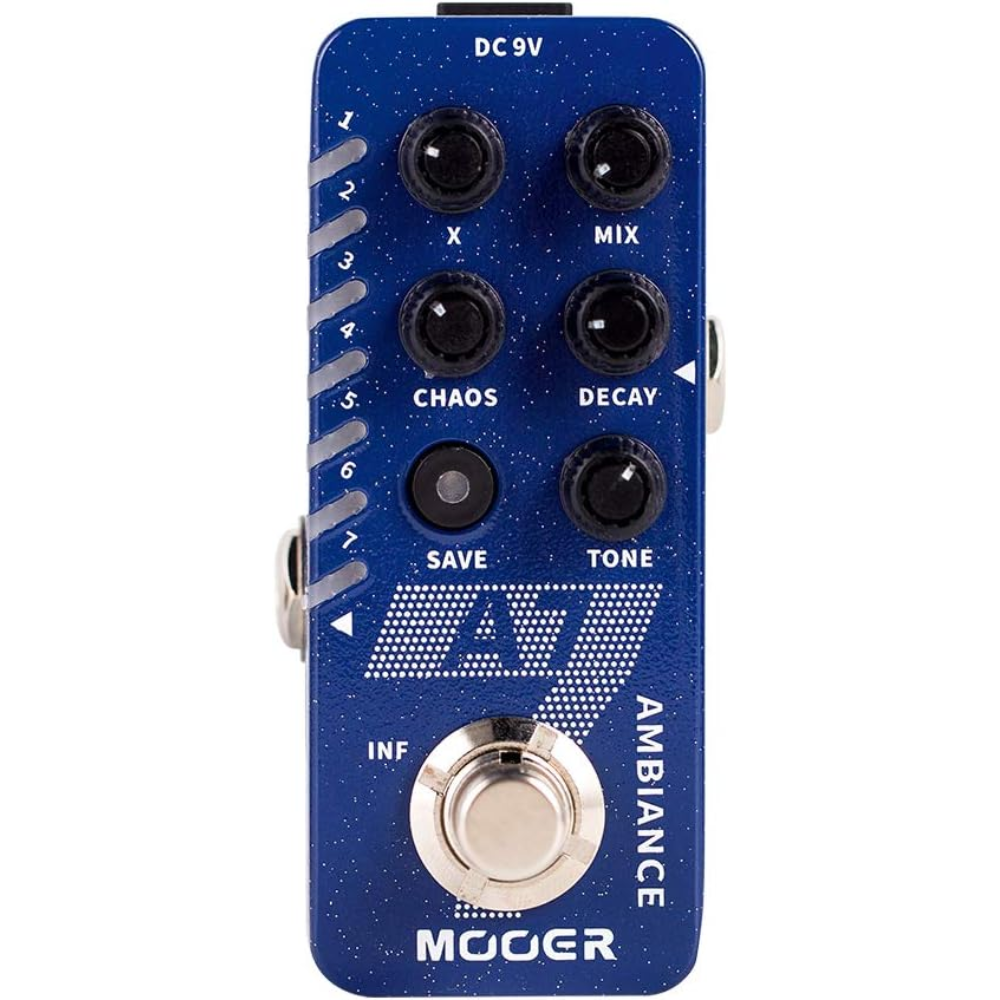 Mooer M704-MOOER A7 Ambiance Reverb Guitar Pedal