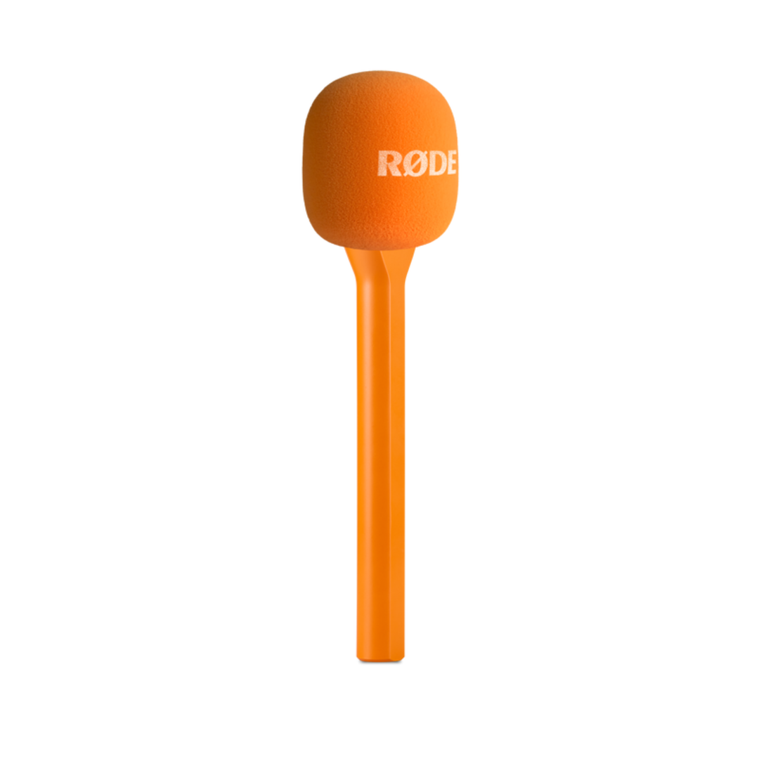 Rode Microphones Interview GO Handheld Adaptor For Wireless GO - Orange