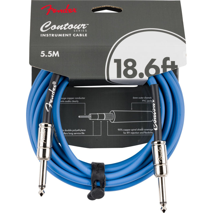 Fender  Contour 18.6' Cable - Lake Placid Blue