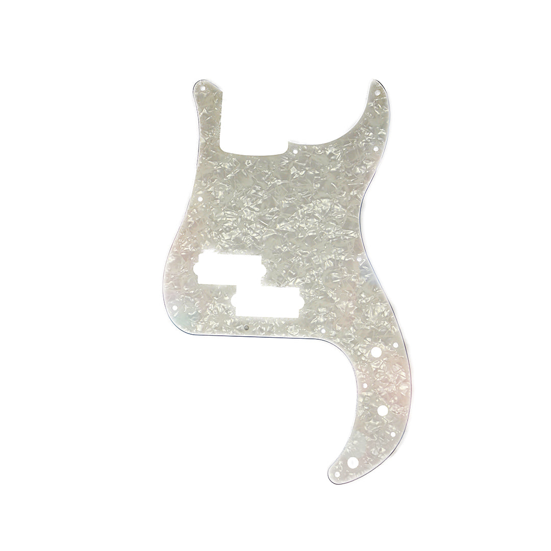 Allparts PG-0750 Pickguard for Precision Bass® White Pearloid 4-ply (WP/W/B/W) .100