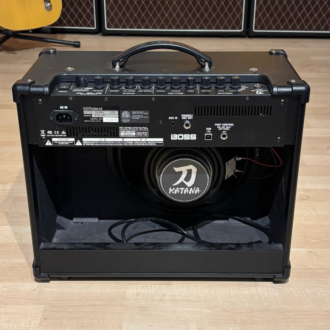 Boss - KTN50 Katana 50 Digital Modeling GTR Amplifier (V1-2018) - USED