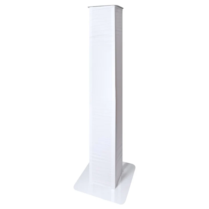 Novopro PS1 XL Adjustable Podium Stand 5ft (White)
