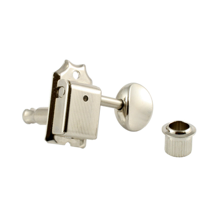 Allparts TK-7880 Gotoh SD91 Vintage-style Staggered 6-in-line Keys Nickel, staggered