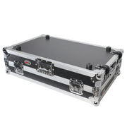 ProX XS-DDJ-REV7 WLT Flight Case For Pioneer DDJ-REV7 Digital Controller with Sliding Laptop Shelf & Wheels