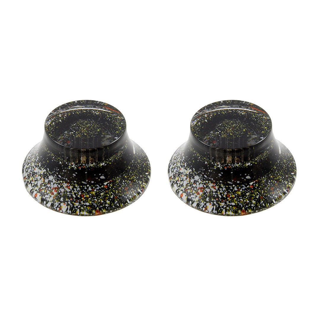 Allparts PK-0149 Set of 2 Speckled Bell Knobs