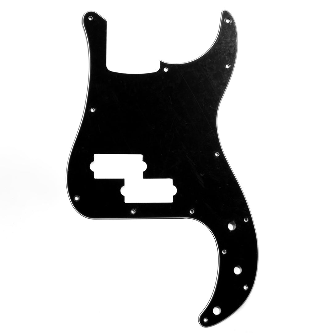 Allparts PG-0750 Pickguard for Precision Bass® Black 3-ply (B/W/B) .090