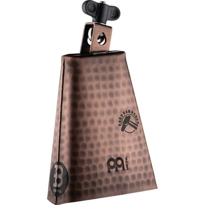 Meinl Percussion 6 1/4" Hammered Cowbell Hand brushed copper Medium Timbales Cowbell