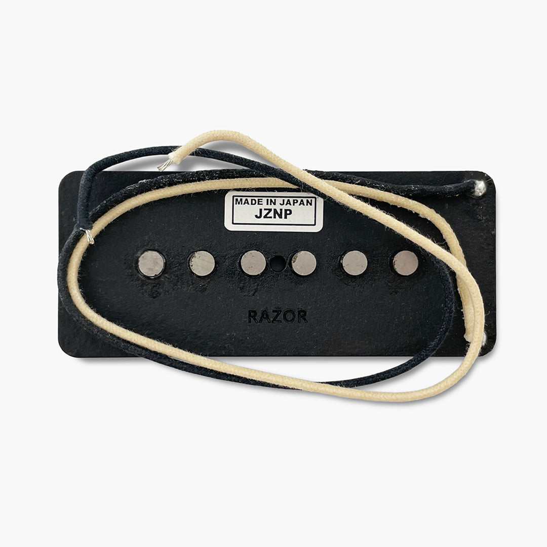 Allparts RZR-10101 Razor® Mangetsu Full Moon Neck Pickup For Jazzmaster® - Aged White