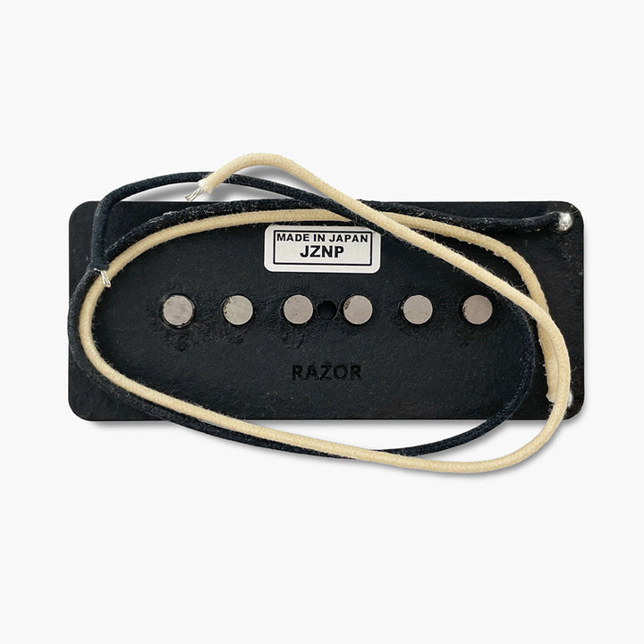 Allparts RZR-10101 Razor® Mangetsu Full Moon Neck Pickup For Jazzmaster® - Aged White