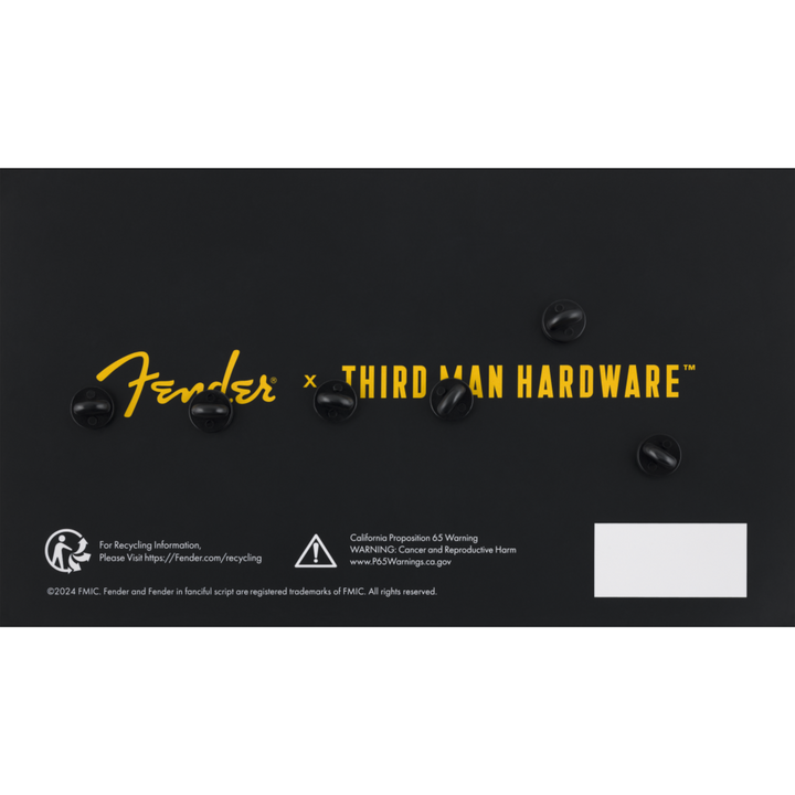 Fender ® x Thirdman Hardware™ Lapel Pin Set