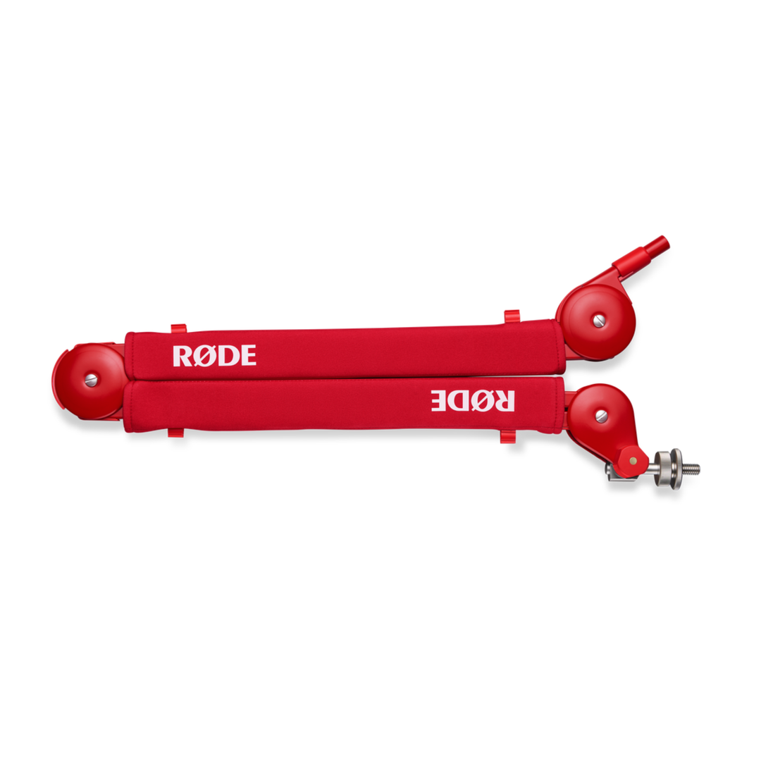 Rode Microphones PSA1+ Professional Studio Microphone Boom Arm (Red)