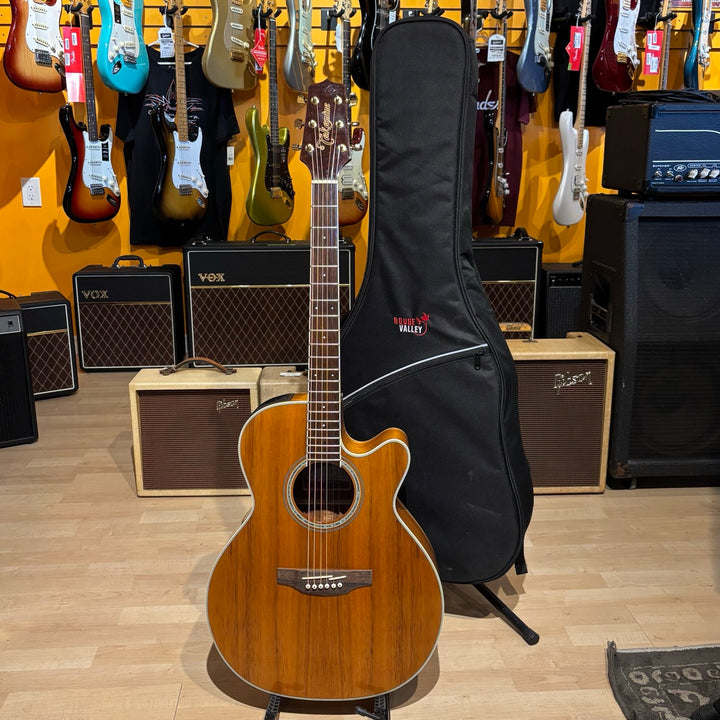 Takamine - GN77KCE- Cutaway Acoustic Electric Natural w/ Rouge Valley Gig Bag (2021) - USED