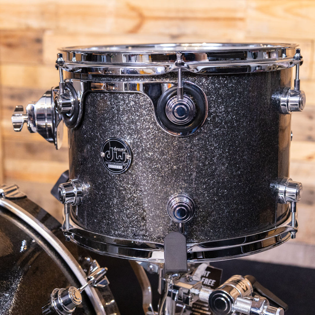 DW Performance Series 3-Piece Shell Pack  (Pewter Sparkle)