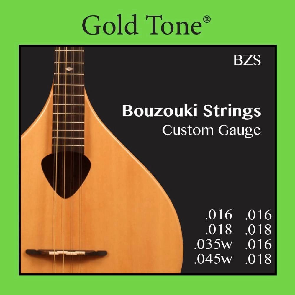 Gold Tone Bouzouki Custom Gauge Ball End