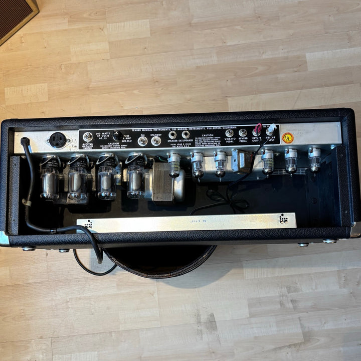Fender - Vibrosonic Reverb Silverface Conversion  w/New Caps & Tubes, F.Switch VINTAGE (1972) - USED