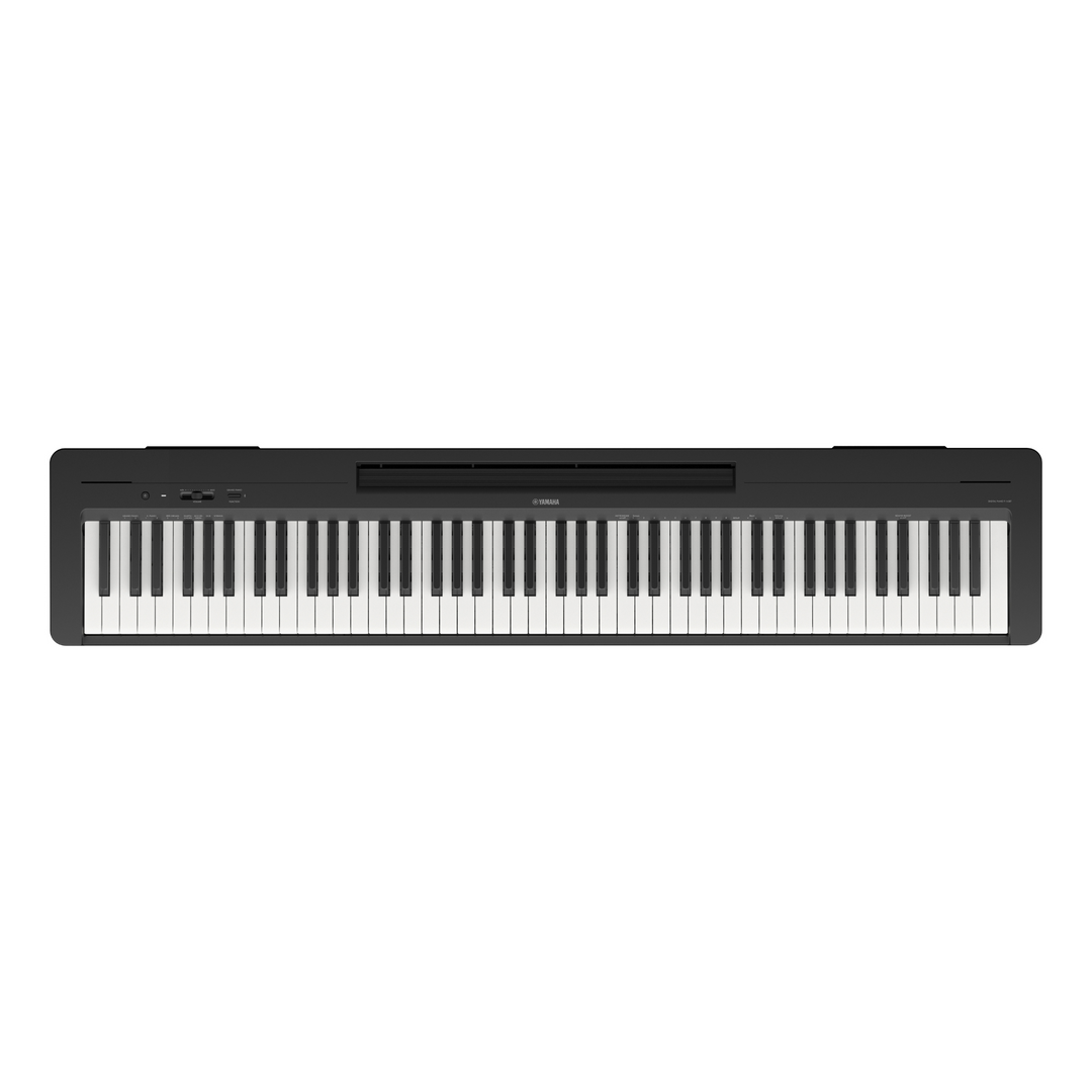 Yamaha P-145BT Digital Piano in Black with Bluetooth