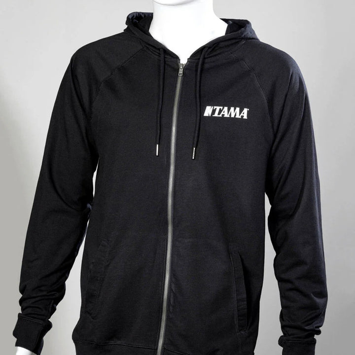 Tama TAMHO2S- Tama Printed Logo  Lightweight Zip-Up Hoodie (S)
