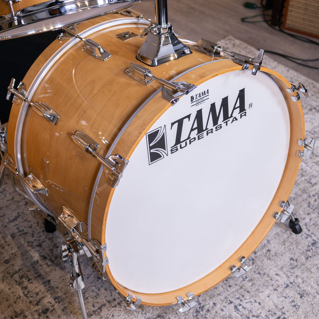 TAMA SU42RSSPM 50th Limited Superstar Reissue 4-piece shell pack with 22" bass drum - Super Maple