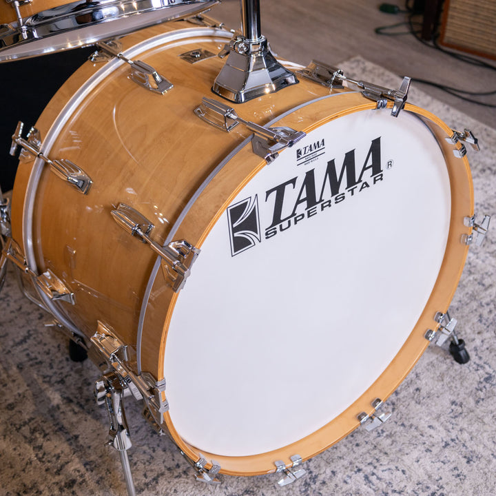TAMA SU42RSSPM 50th Limited Superstar Reissue 4-piece shell pack with 22" bass drum - Super Maple