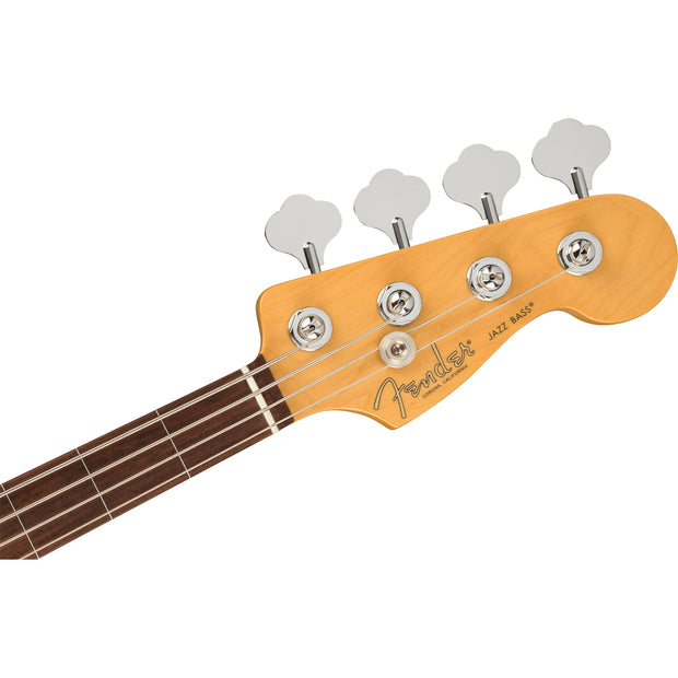 Fender American Professional II Jazz Bass Fretless Rosewood Fingerboard Electric Bass Guitar - Olympic White