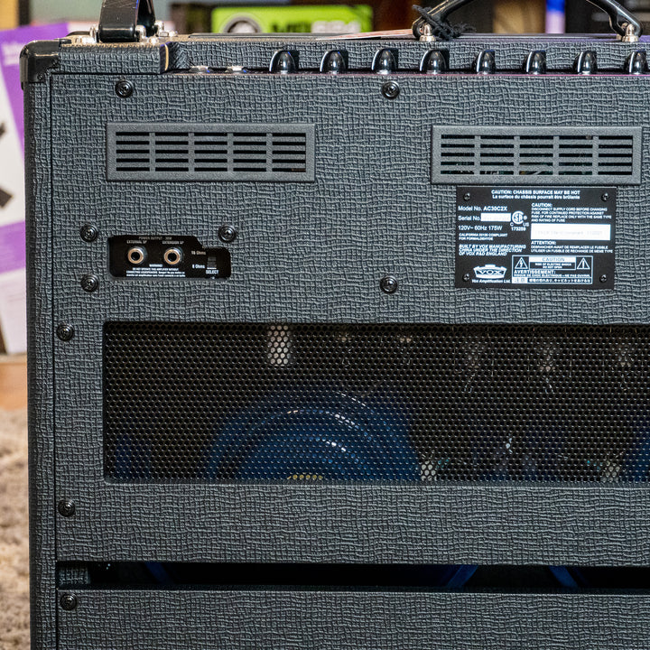 Vox AC30C2X 30-Watt Dual 12” Celestion Alnico Blue Guitar Combo Amp (Open Box)