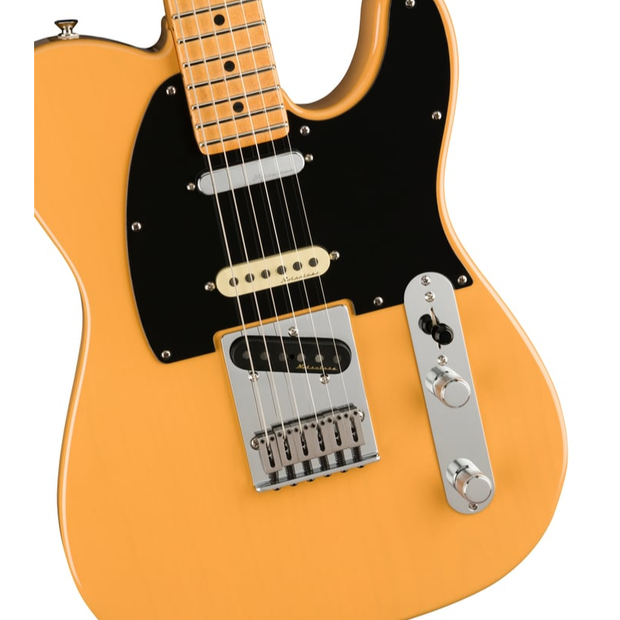 Fender Player Plus Nashville Telecaster Electric Guitar Maple Fingerboard - Butterscotch Blonde