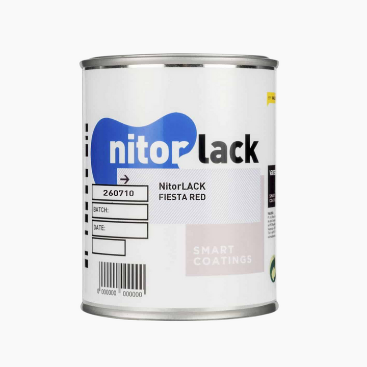 Allparts LT-9658-000 - Nitorlack Fiesta Red Finish Nitrocellulose 500ml Can