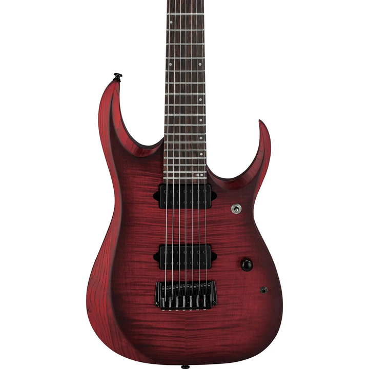 Ibanez RGD721FAWUF RGD 7 Strings Electric Guitar (Stained Wine Red Bust Flat)