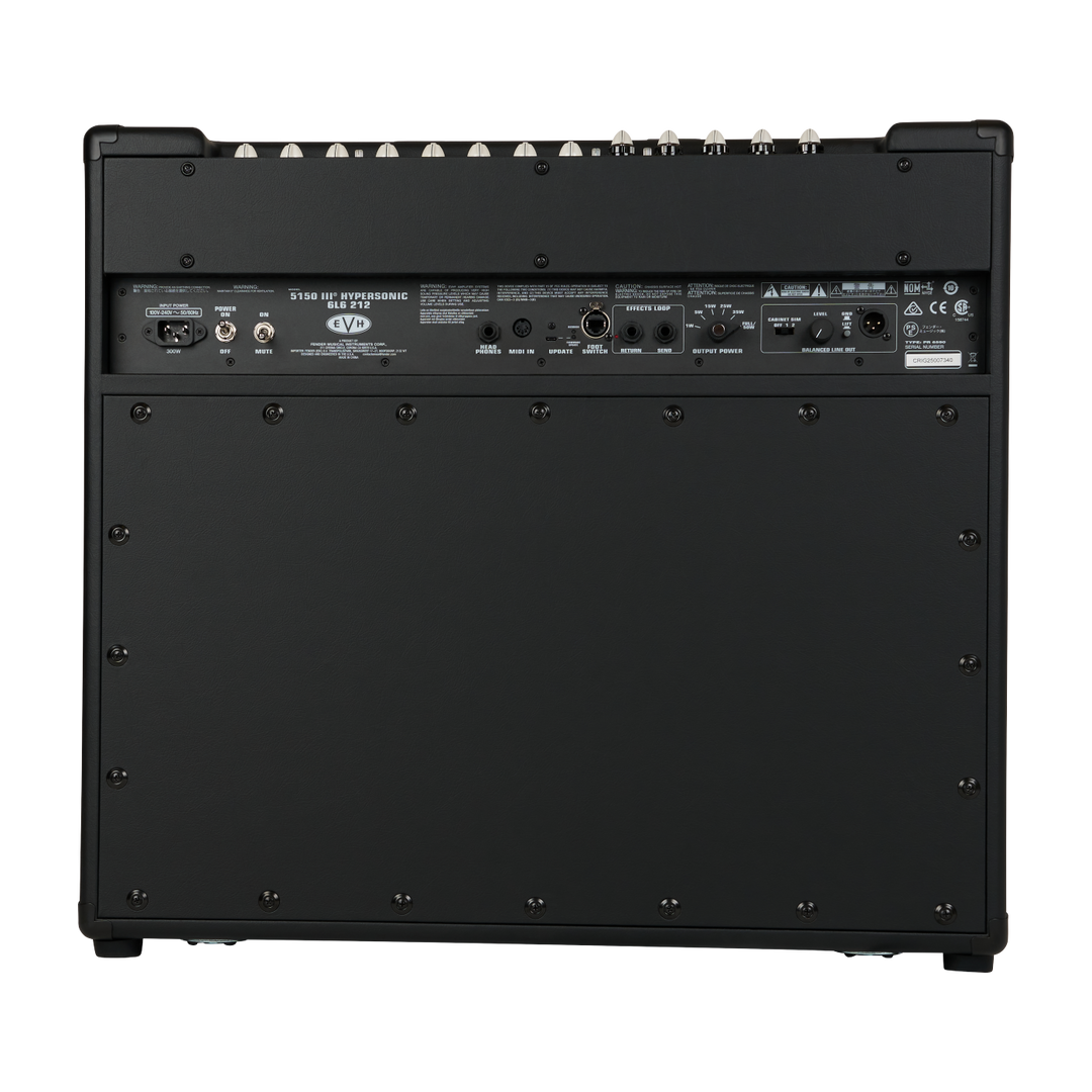 EVH 5150III Hypersonic 6L6 2x12 (Black)