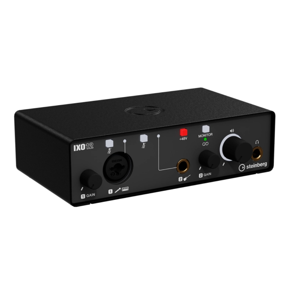 Steinberg IXO12 USB-C Audio Interface - Black
