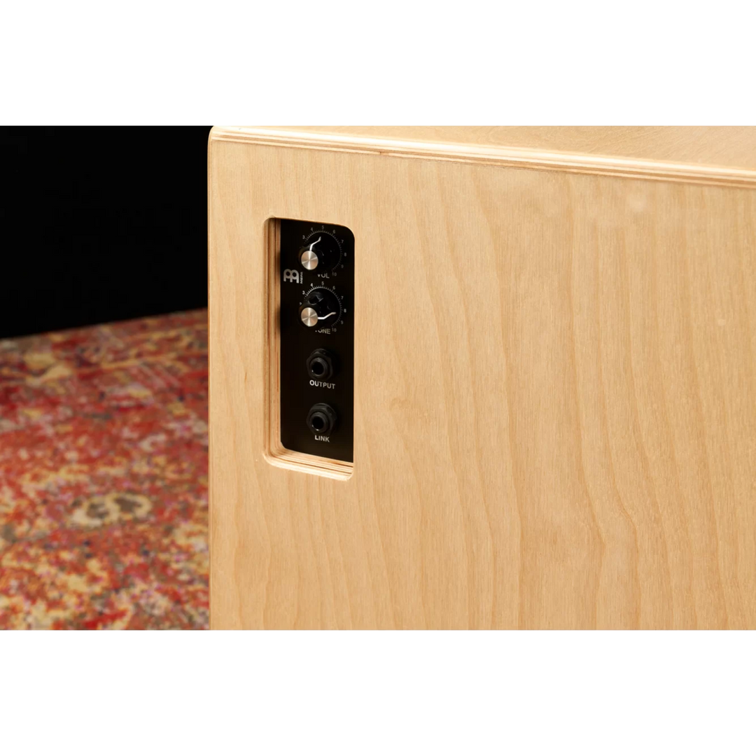 Meinl PSC100NT-Meinl Percussion Pickup Jam Cajon with Snares - Natural