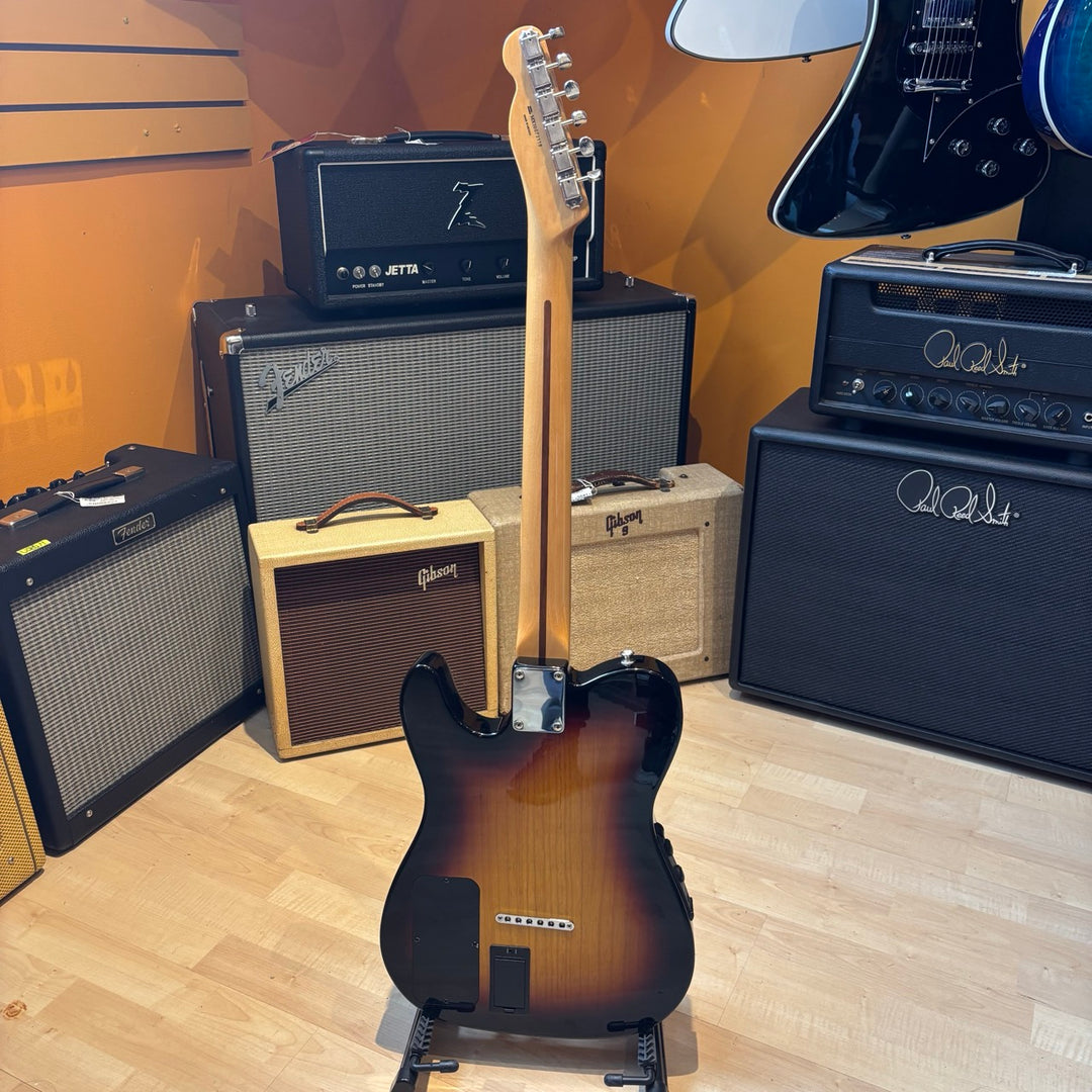 Fender - Acoustasonic Telecaster 3-Tone Sunburst  (V1 - 2011) w/ HD Shell Case - USED