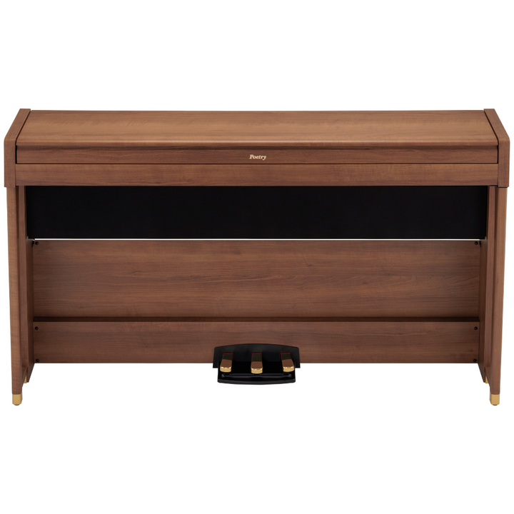 Korg POETRY 88-key RH3 Elegant Upright Digital Piano w/ Bluetooth Audio Playing - Wood Grain Exterior