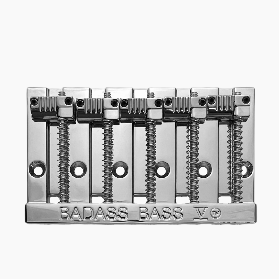 Allparts Leo Quan Badass V 5-String Bass Bridge - Chrome