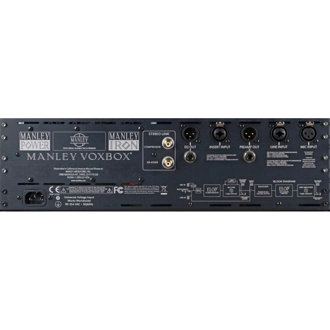 Manley VOXBOX - Tube Channel Strip