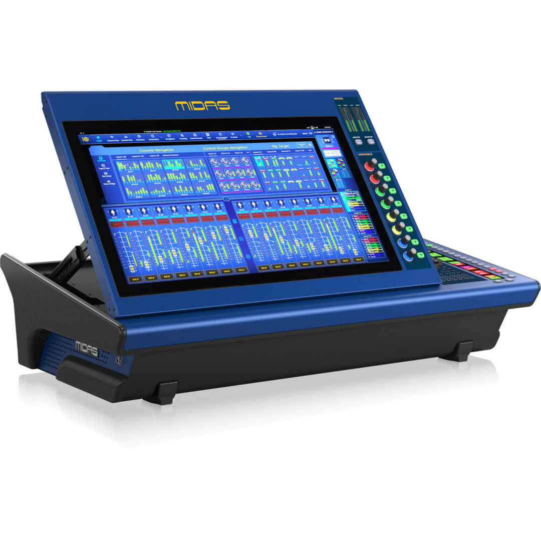 Midas HD96-AIR-CC-TP Live Digital Console with 21" Touchscreen, and Road Case