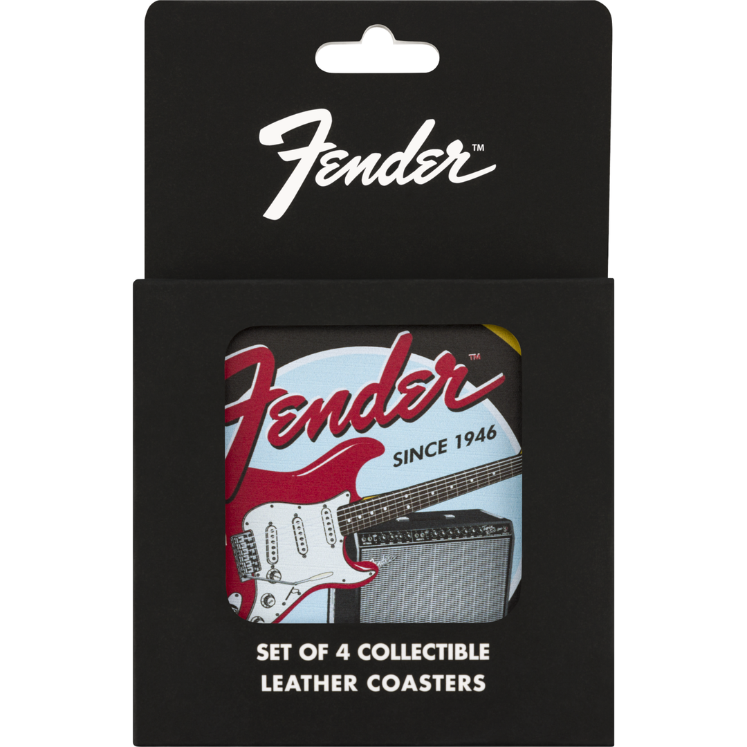 Fender™ 1946 Guitars & Amps Coaster Set