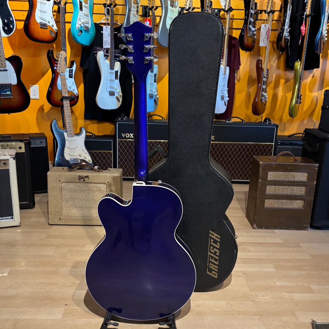 Gretsch - G6120-SH Setzer Hot Rod w/ Gretsch Hard Shell Case (MIJ-Regal Blue-1999) - USED