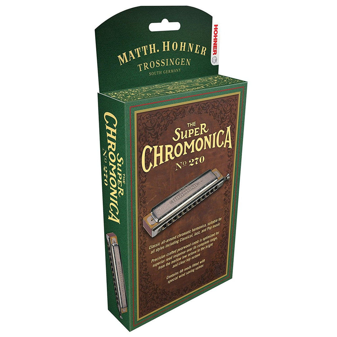 Hohner 270BX-GOLD Hohner Super Chromonica Gold