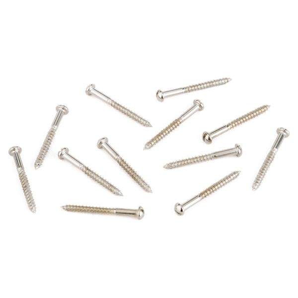Fender Pure Vintage Slotted Telecaster Neck Pickup Mounting Screws - Nickel