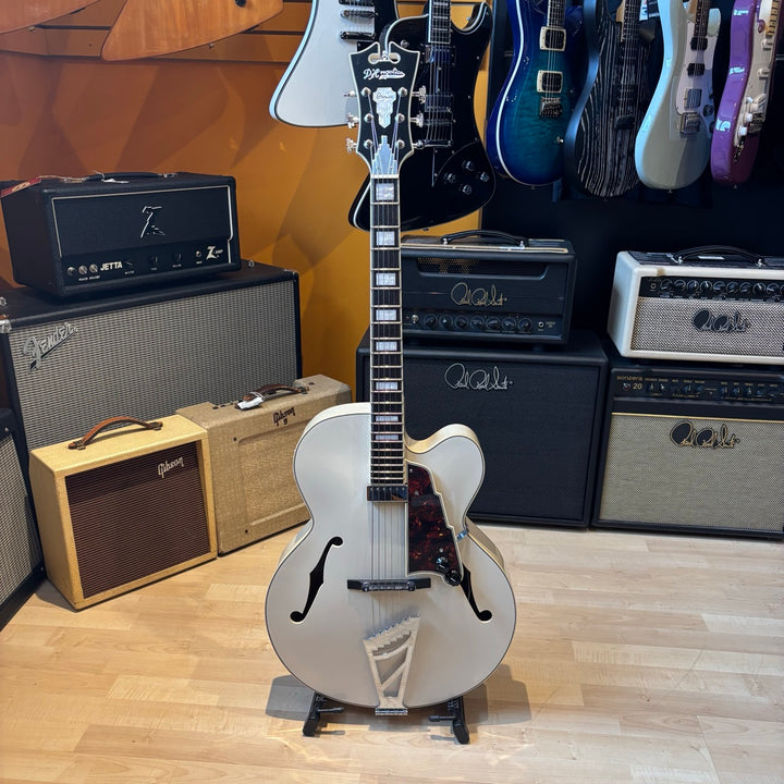 D'Angelico - Premier EXL-1 Electric Guitar Champagne White (Demo Model)