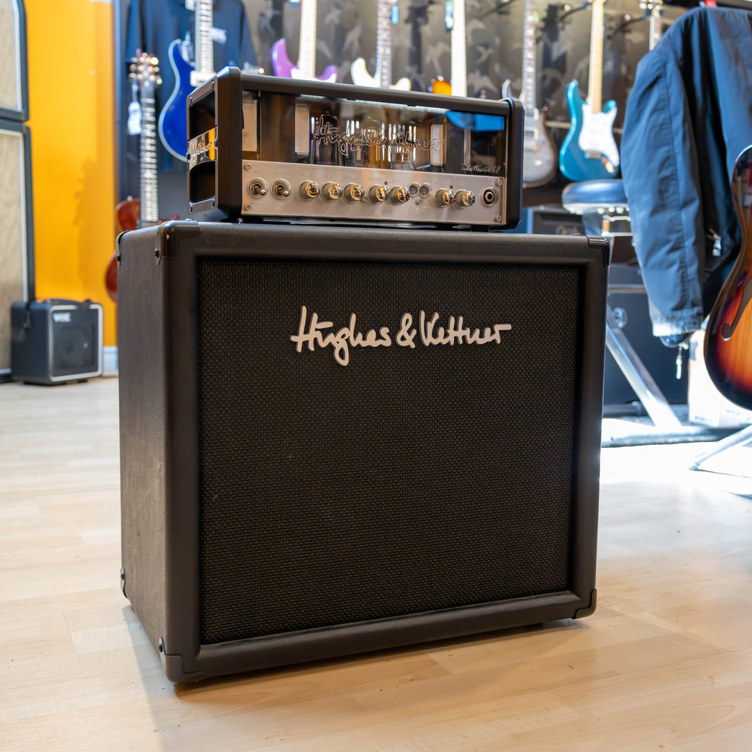 Hughes & Kettner PACKAGE - TM18 Head  w/Bag & Switch / H&K-TM112, V30 Loaded Cabinet - Used