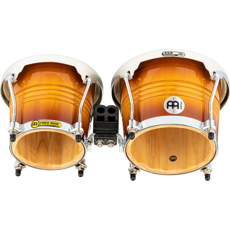 Meinl Percussion MarathonÂ® Exclusive Series FWB200 Bongo Gold Amber Sunburst
