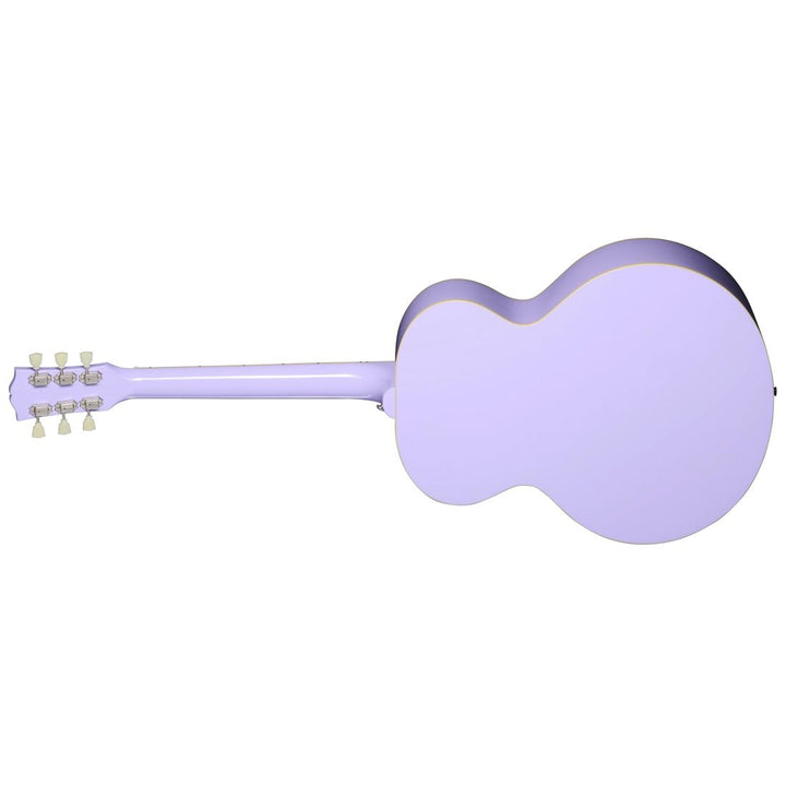Epiphone J-180 LS Acoustic/Electric Guitar with Hardshell Case - Lavender
