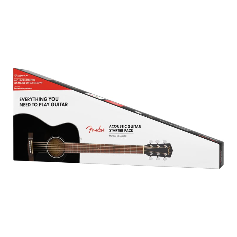 Fender CC-60s Concert Pack V2, Black (Black)