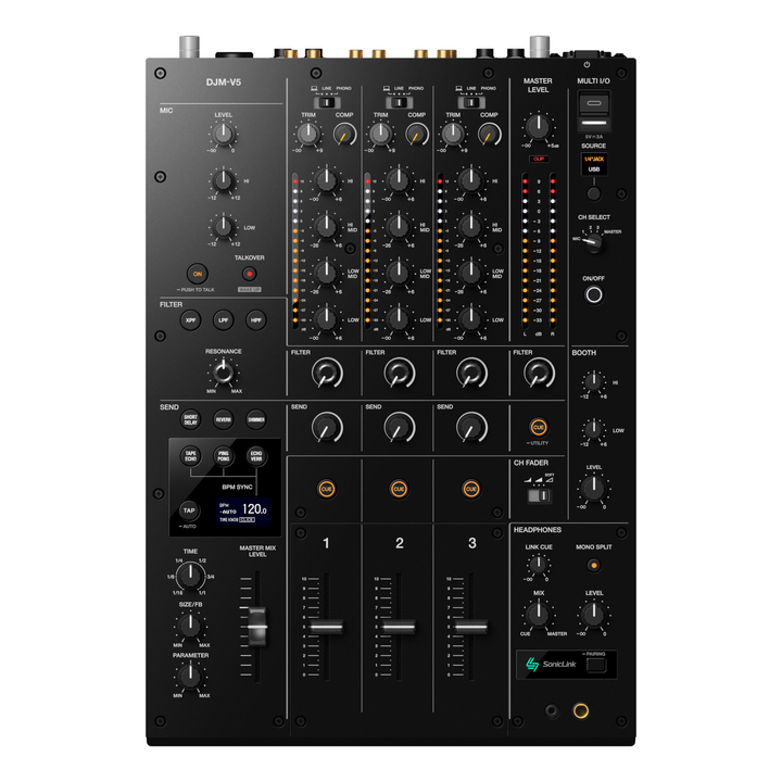 AlphaTheta DJM-V5 Compact 3-channel mixer