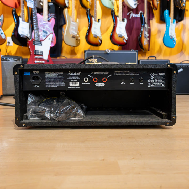 Marshall -  MG100-FX - 100 Watt Solid State Head w/ 2 Button FS & User Guide - 2009- USED
