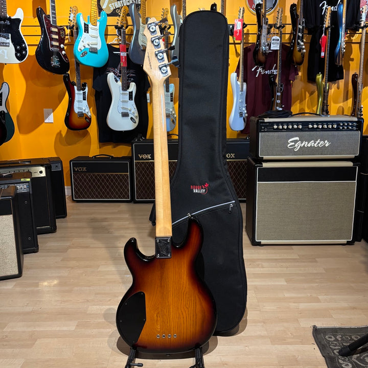 VINTAGE Peavey - T45 Bass  w/ Rouge Valley Bag ( Ash/Maple -3 Tone Sunburst) Early 1980's - USED