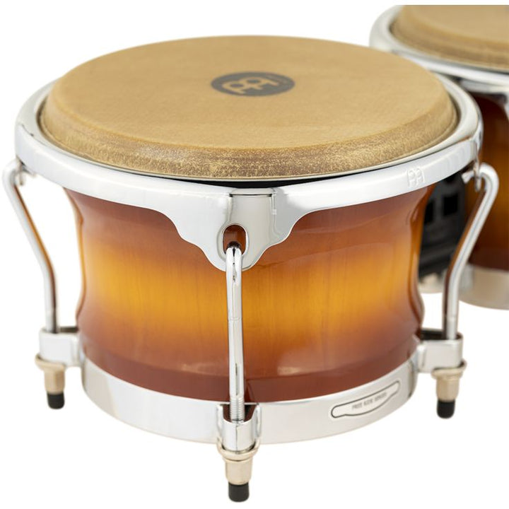 Meinl Percussion Professional Series FWB400 Wood Bongo Gold Amber Sunburst
